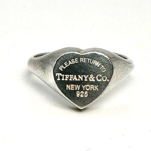 Tiffany & Co Return to Tiffany Heart Ring Size 6.5